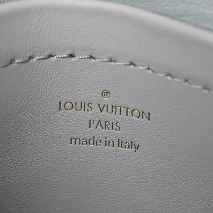 Louis Vuitton Lambskin Malletage Pico GO-14 Ecume Gray 6 of 9