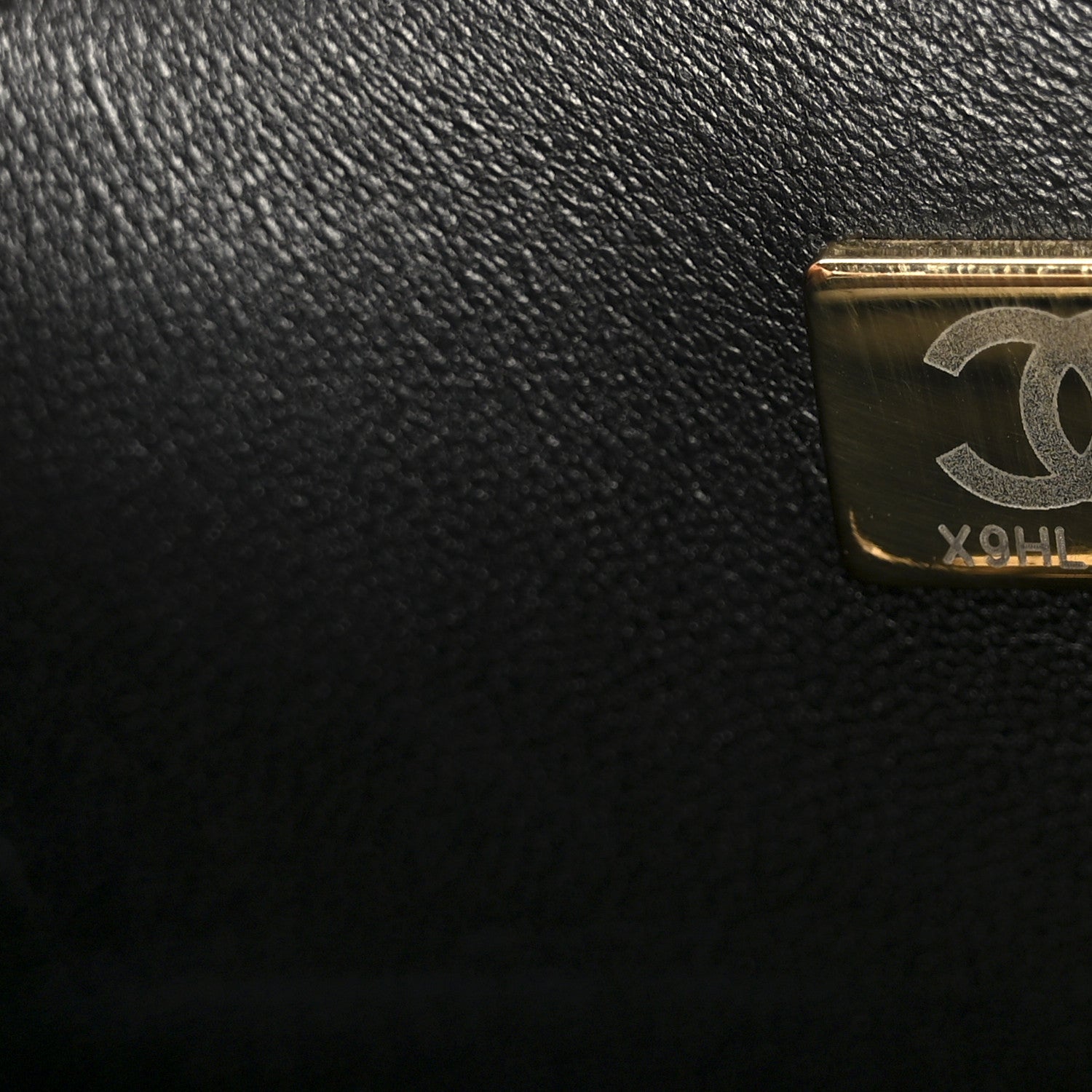 Chanel Calfskin Quilted Medium Chain Detail Boy Flap Black 7 of 10