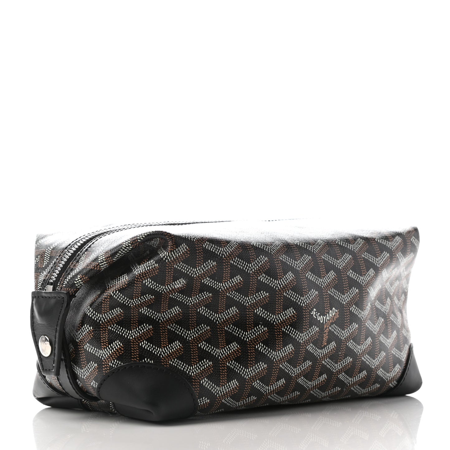 Goyardine Boeing 25 Trousse de Toilette Black