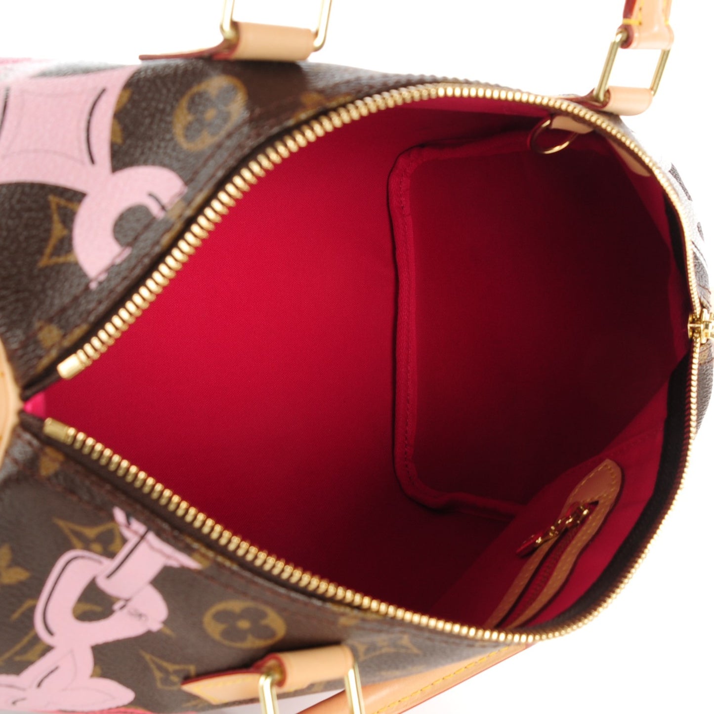 Monogram Bay Speedy 30 Rose Ballerine Poppy