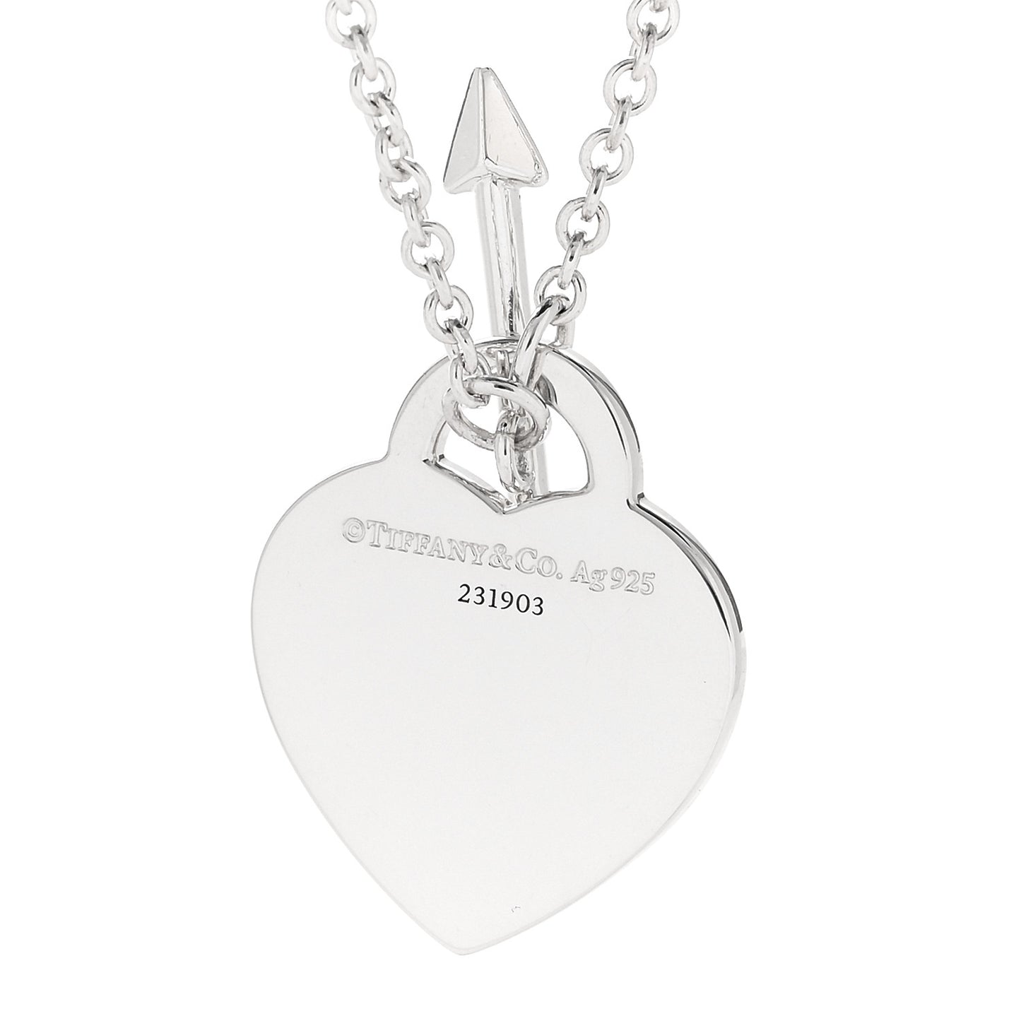Sterling Silver Return to Tiffany Lovestruck Pendant Necklace