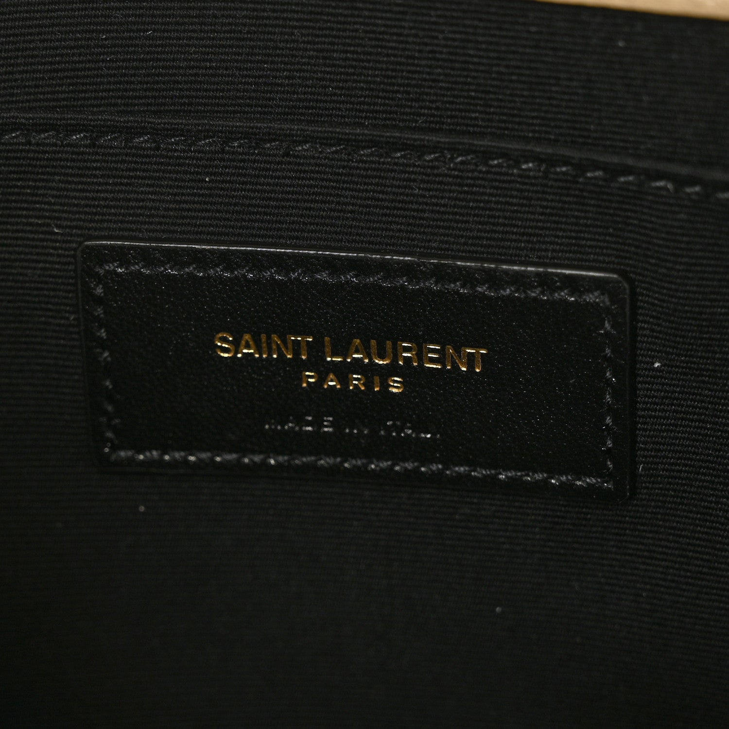 Saint Laurent Lambskin Quilted Sade Envelope Clutch Blanc Vintage 6 of 7