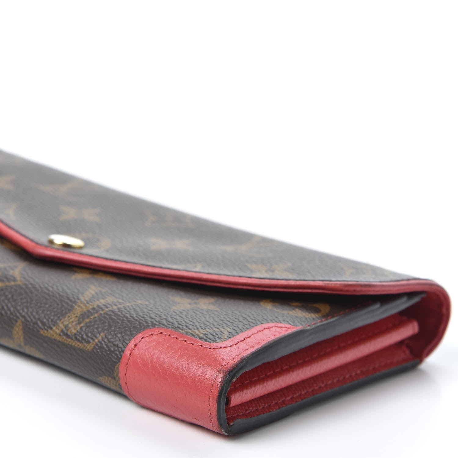 Louis Vuitton Monogram Sarah Retiro Wallet Cherry 6 of 7