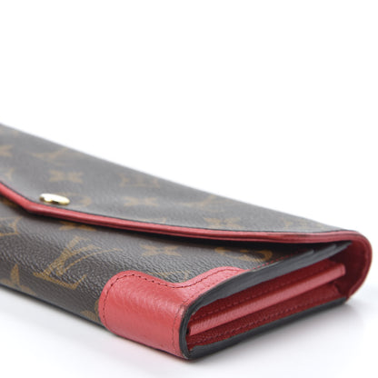 Louis Vuitton Monogram Sarah Retiro Wallet Cherry 6 of 7