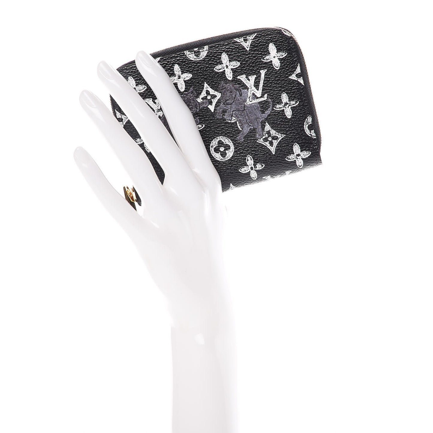 Catogram Zippy Coin Purse Black
