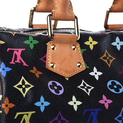 Louis Vuitton Monogram Multicolor Speedy 30 Black 14 of 18