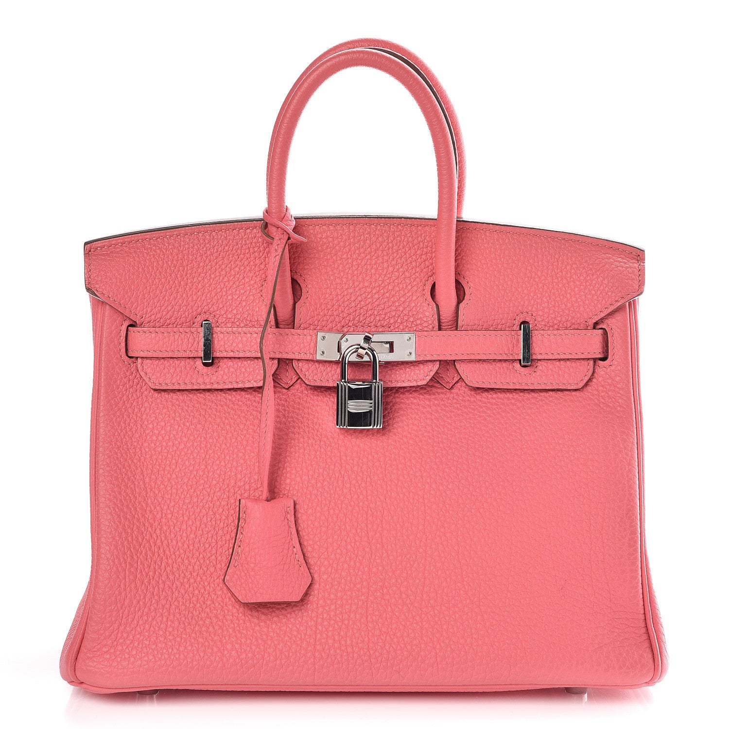 Hermes Togo Birkin 25 Rose Lipstick 1 of 37
