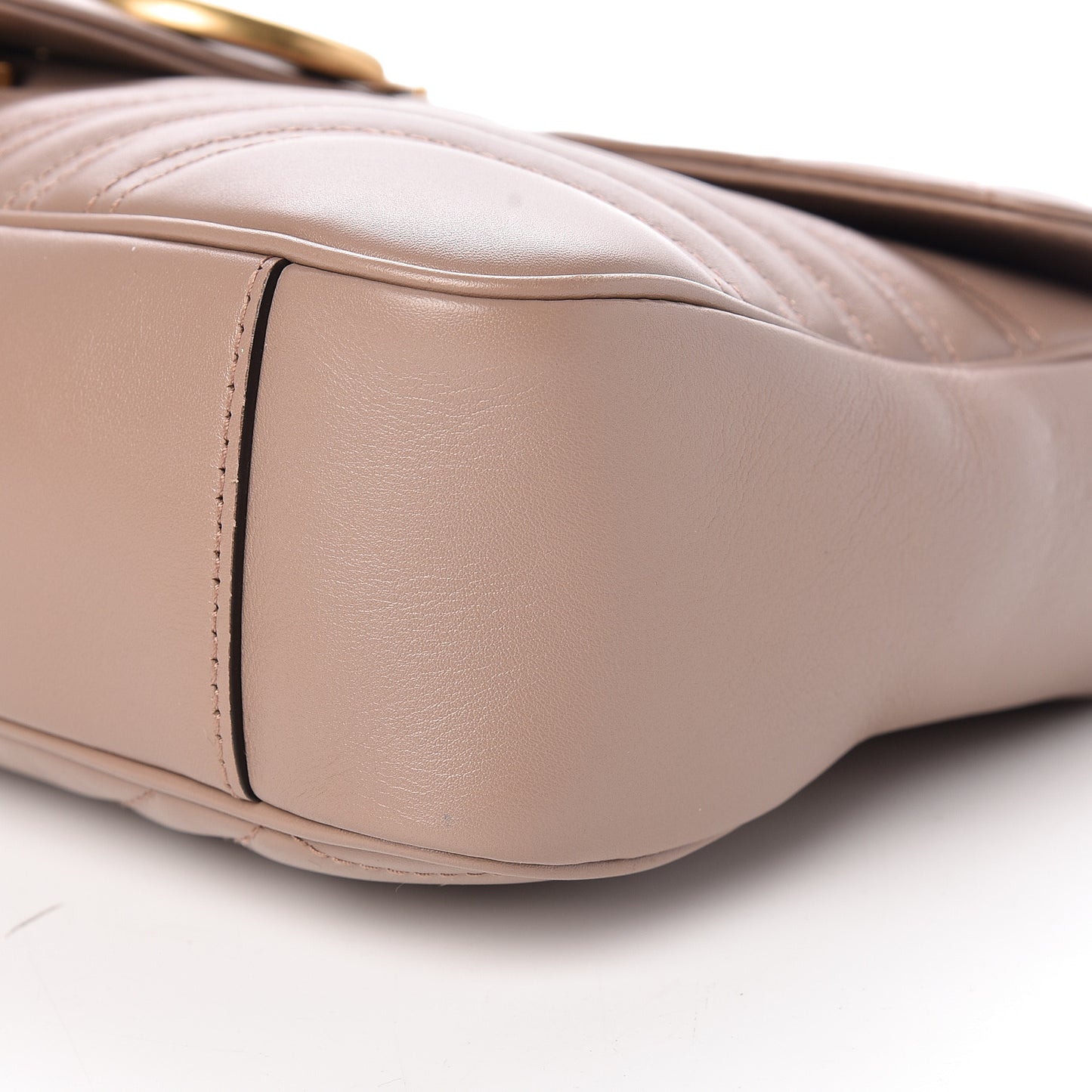 Calfskin Matelasse Medium GG Marmont Shoulder Bag Porcelain Rose