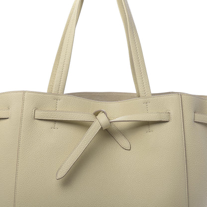 Celine Soft Grained Calfskin Small Belt Cabas Phantom Chalk 10 of 10