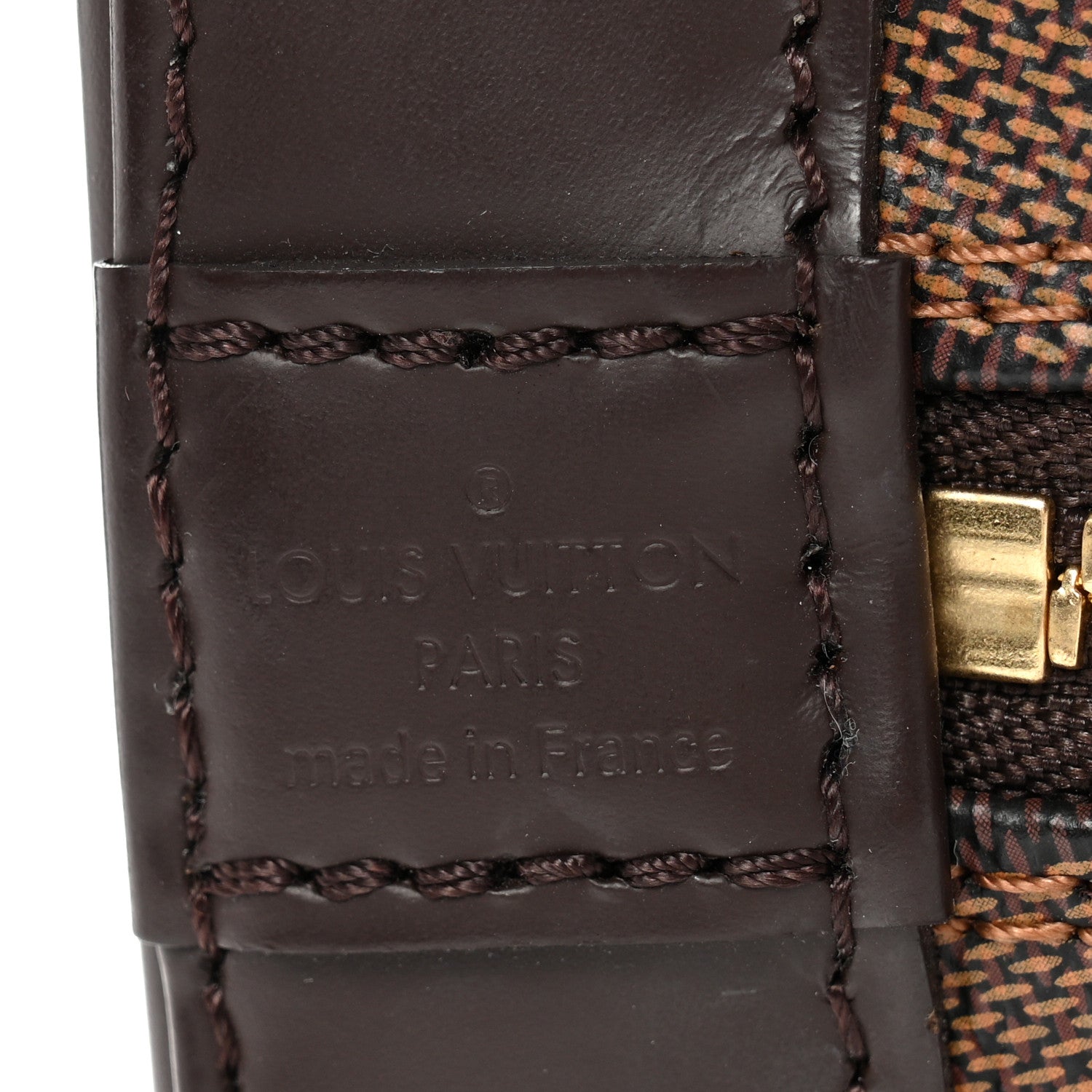 Louis Vuitton Damier Ebene Alma BB 7 of 11