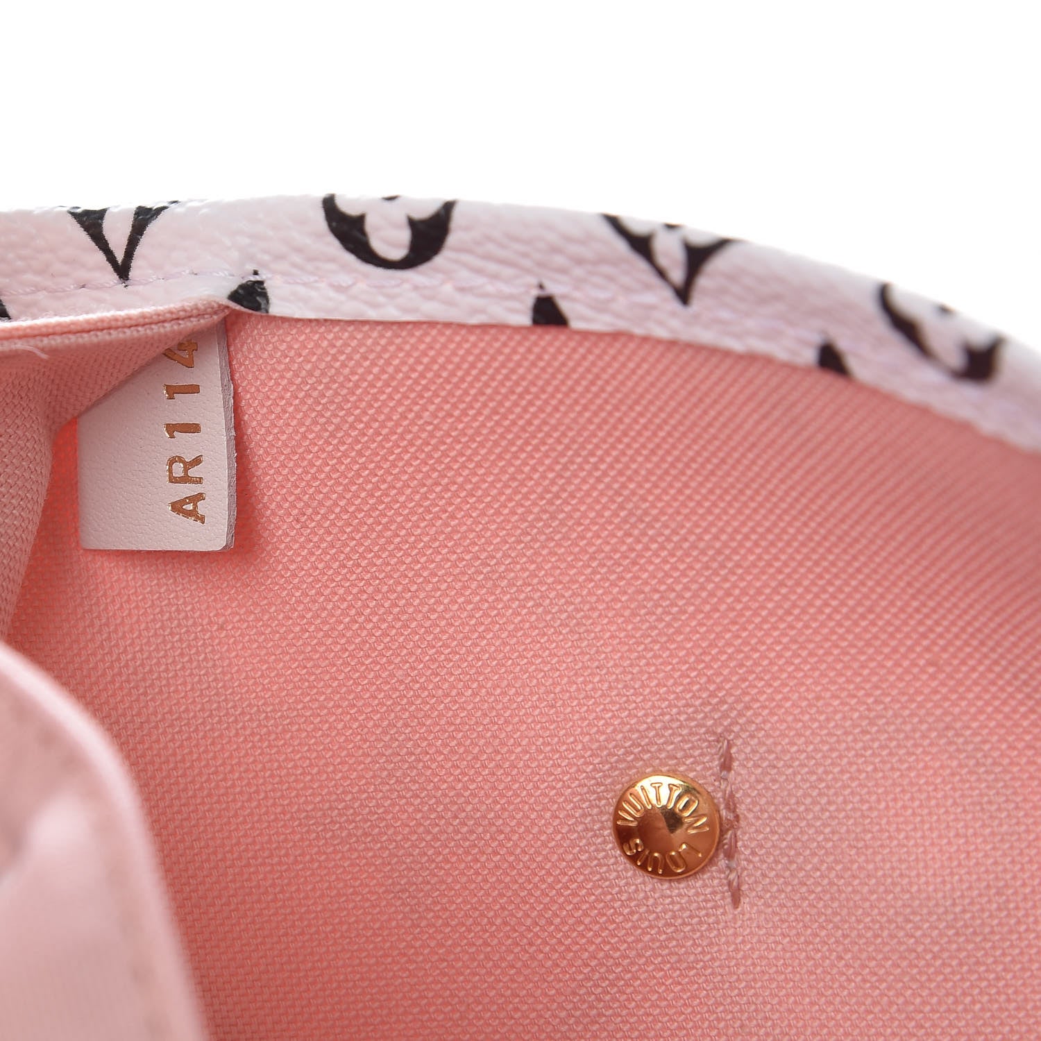 Louis Vuitton Monogram Giant Neverfull MM Rouge 8 of 10
