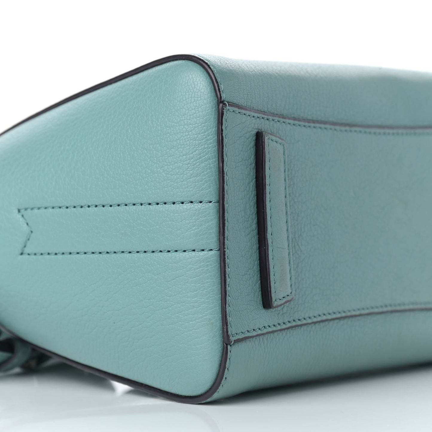 Sugar Goatskin Mini Antigona Aqua