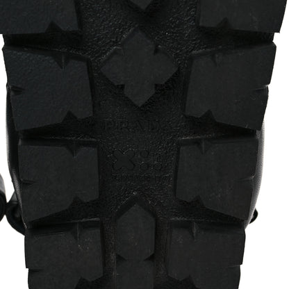 Prada Nappa Logo Quilted 20mm Sport Sandals 35 Black 6 of 9
