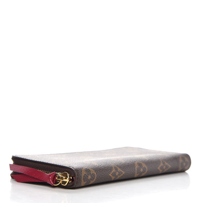 Louis Vuitton Monogram Clemence Wallet Fuchsia 4 of 7
