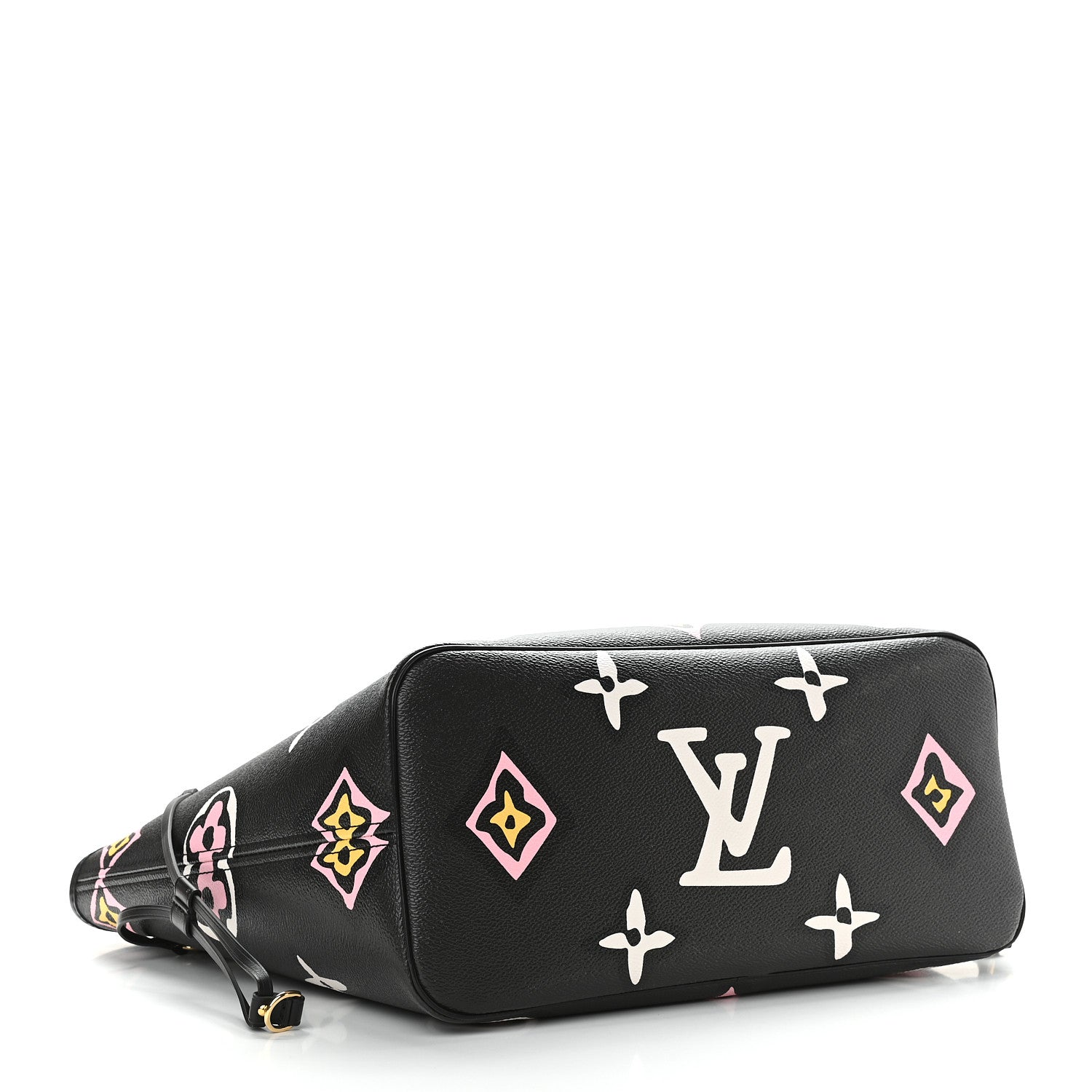 Louis Vuitton Monogram Giant Wild At Heart Neverfull MM Black 4 of 8