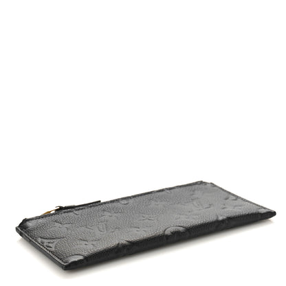 Louis Vuitton Empreinte Curieuse Wallet Zippered Insert Black 4 of 8