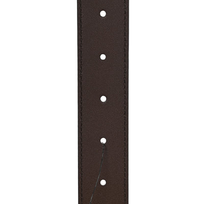 Gucci GG Supreme Monogram Textured Dollar Calfskin Blondie 30mm Belt 75 30 Beige Ebony New Acero 4 of 4