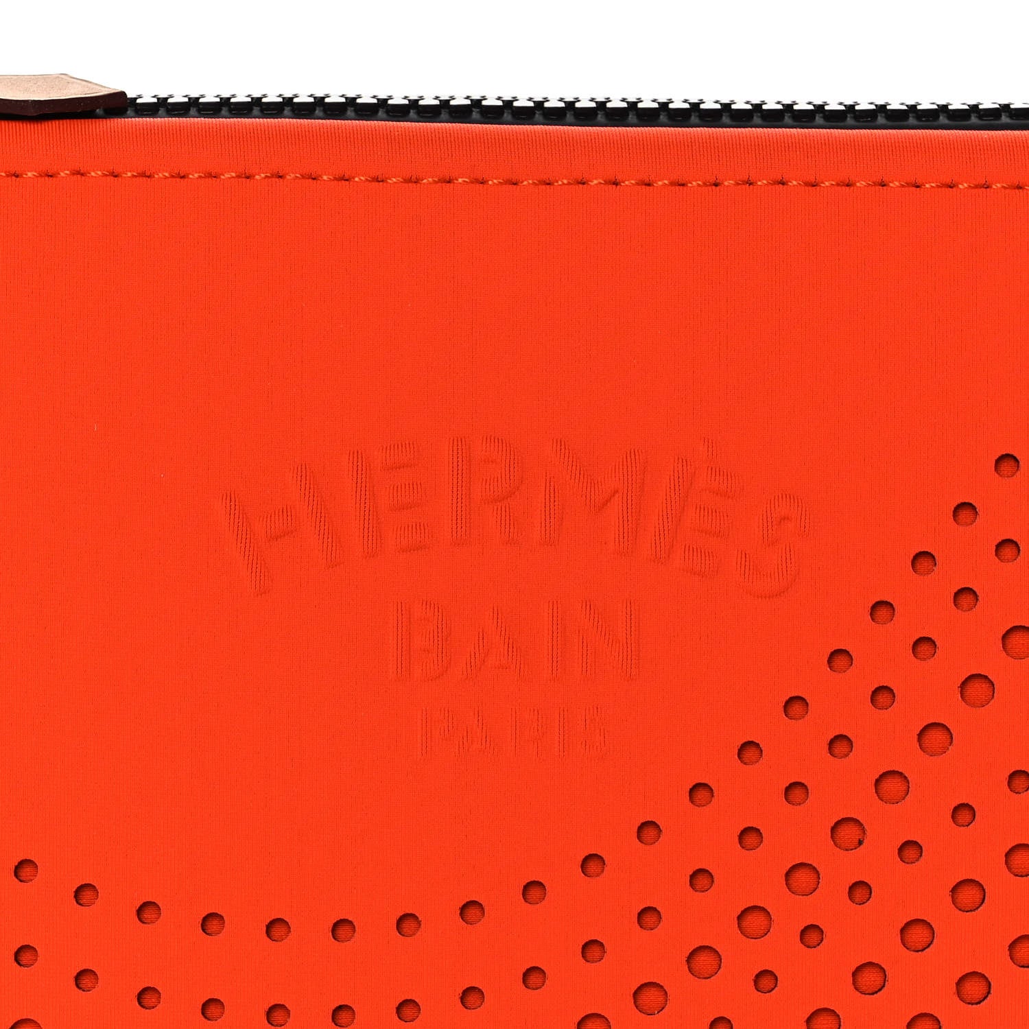 Hermes Neoprene Small Neobain Waves Case Orange 9 of 9