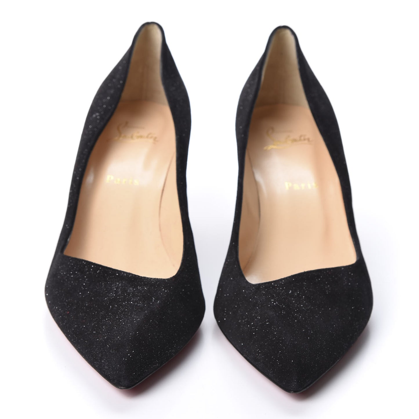 Veau Velours Glitter Corneille 45 Pumps 42 Black