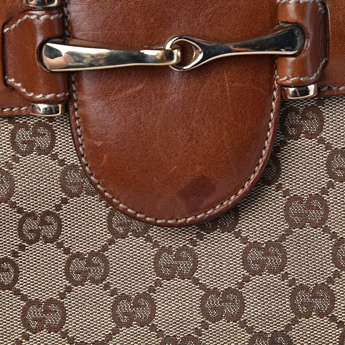 Monogram Pelham Shoulder Bag Brown