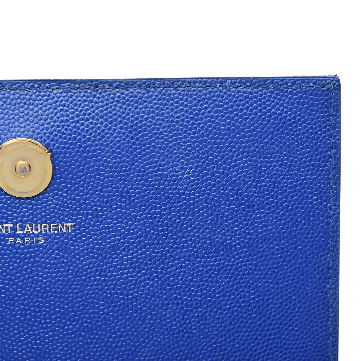 Grain De Poudre Small Classic Monogram Kate Satchel Royal Blue