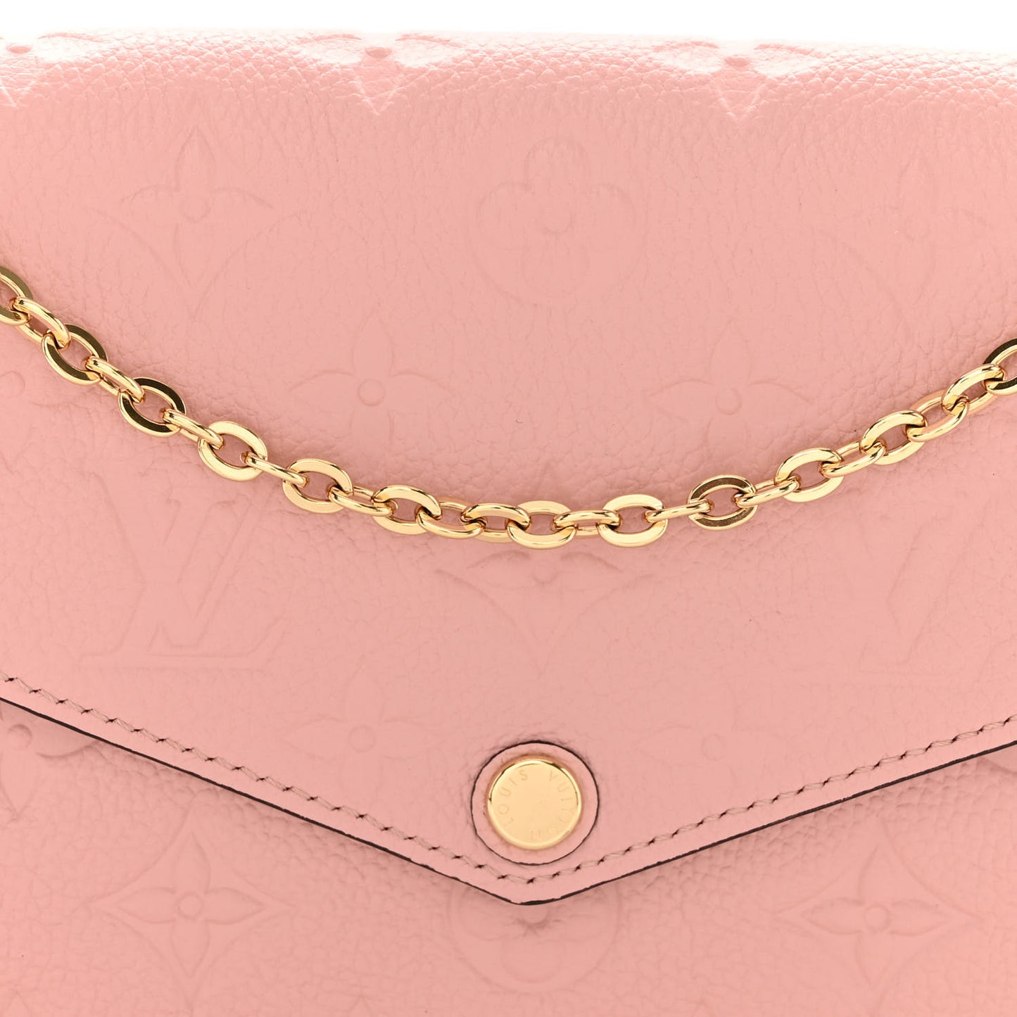 Empreinte Pochette Felicie Chain Wallet Rose Poudre