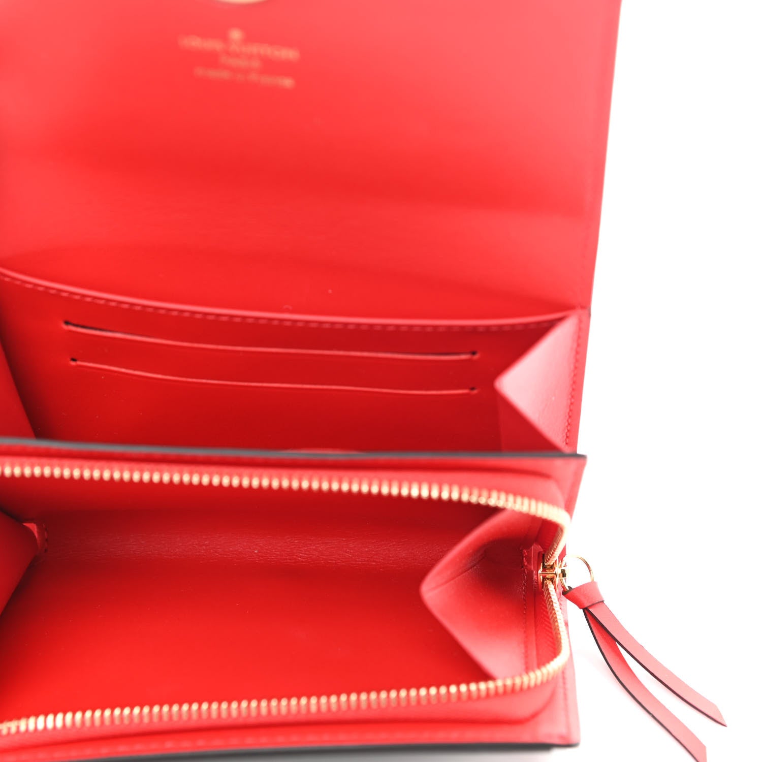 Louis Vuitton Monogram Flore Compact Wallet Coquelicot 5 of 6