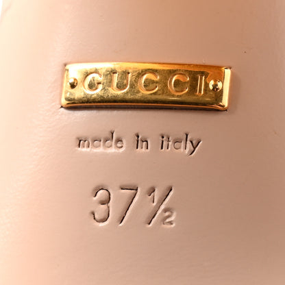 Gucci Nappa Horsebit 75mm Slide Sandals 37.5 Mystic White 7 of 11