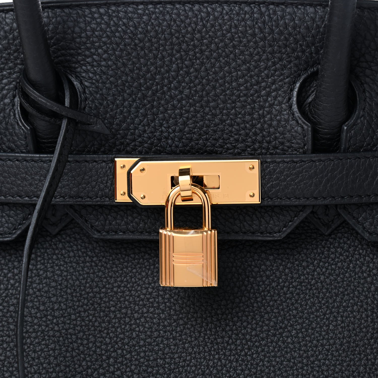 Hermes Togo Birkin 30 Black 12 of 13