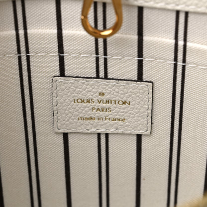 Louis Vuitton Empreinte Montaigne MM Neige 6 of 9