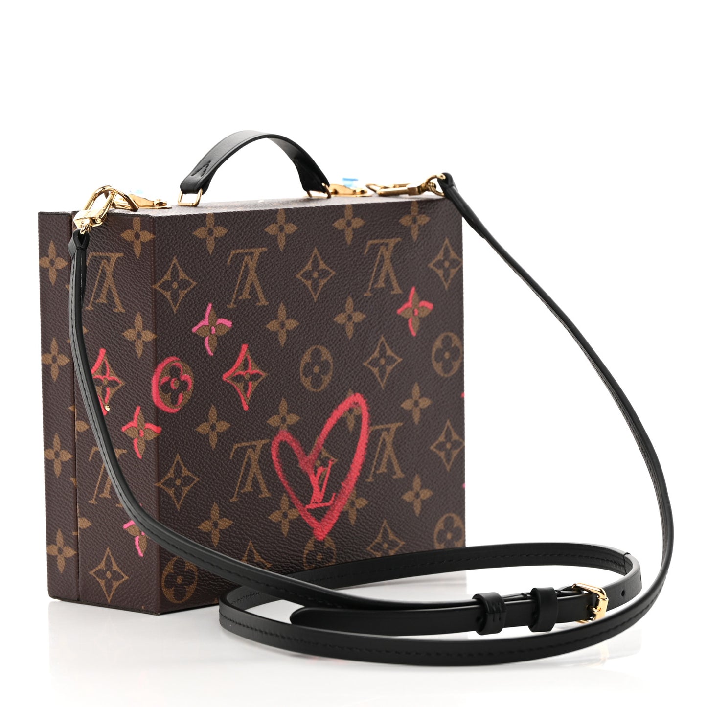 Monogram Falling in Love Mobile Box
