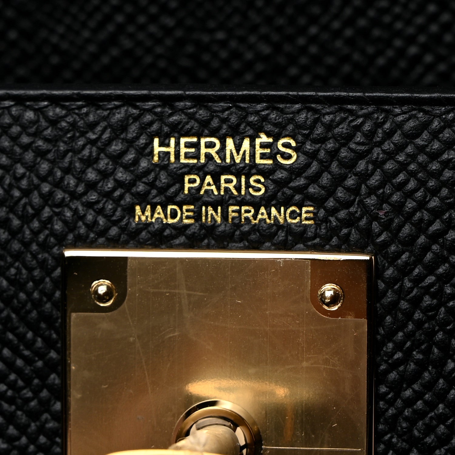Hermes Epsom Kelly Sellier 28 Black 6 of 11
