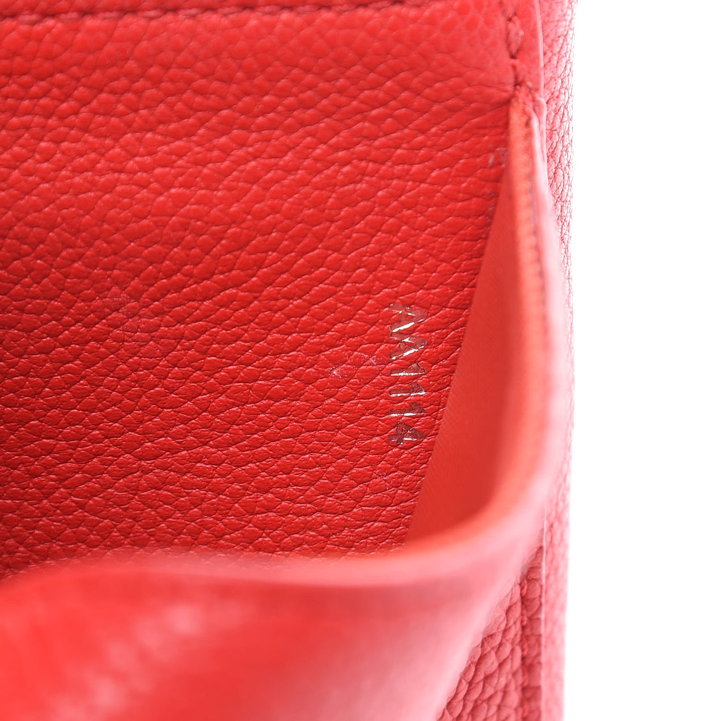 Calfskin Lockme II Chain Bag BB Rubis