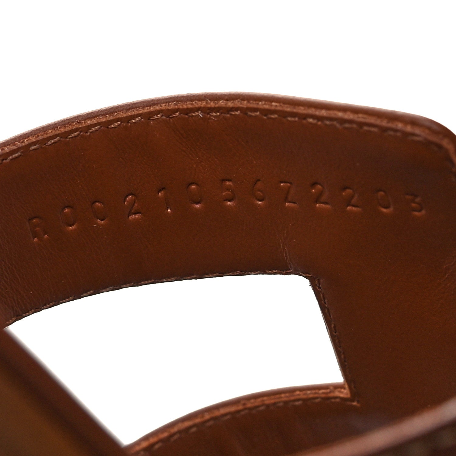 Hermes Box Calfskin Oran Sandals 39 Gold 6 of 8
