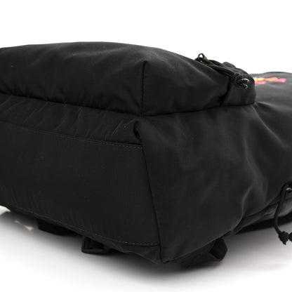 Balenciaga Nylon Milano Paris LA Embroidered Explorer Backpack Black 10 of 10