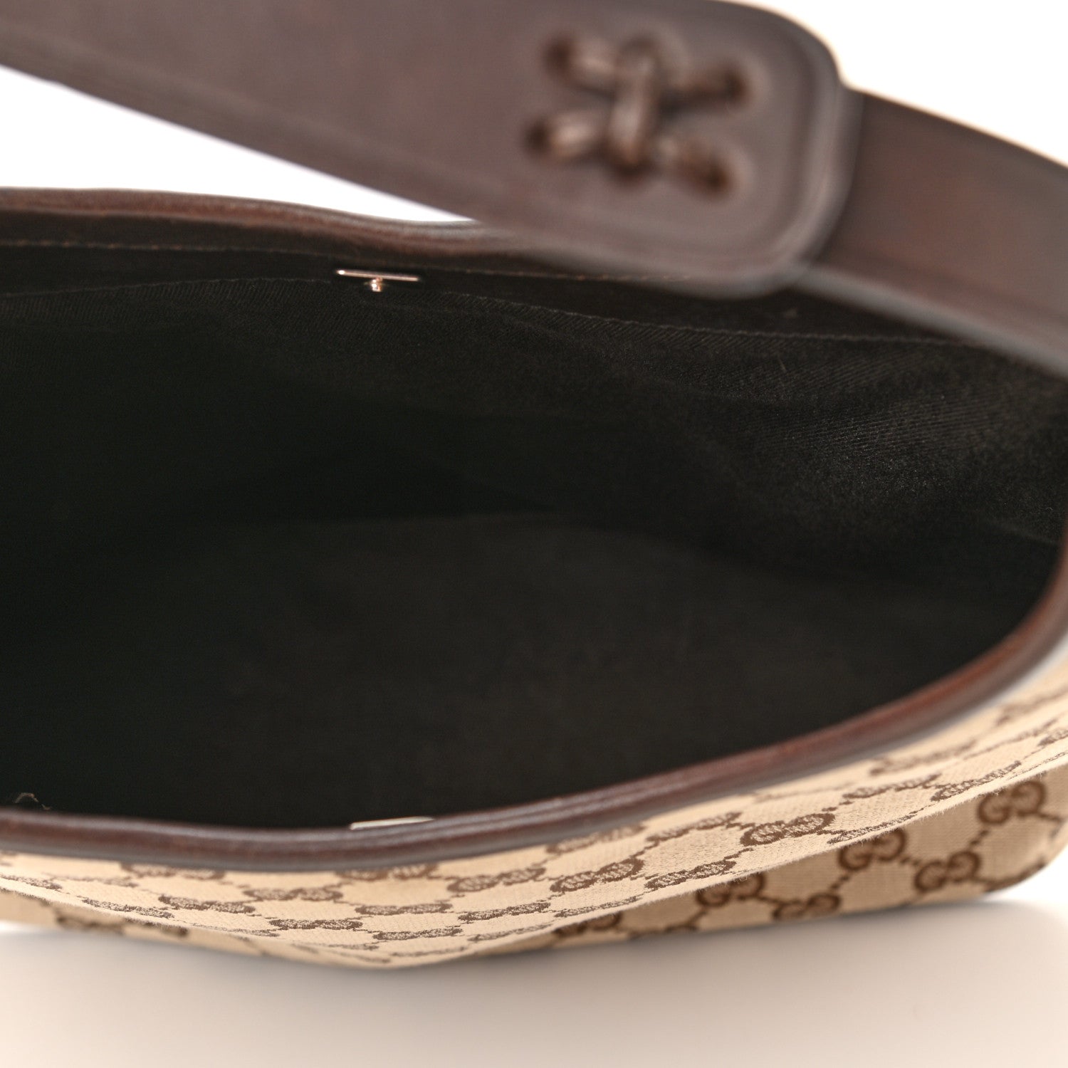 Gucci Monogram Small Hobo Dark Brown 4 of 10