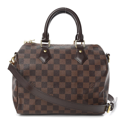 Louis Vuitton Damier Ebene Speedy Bandouliere 25 1 of 12