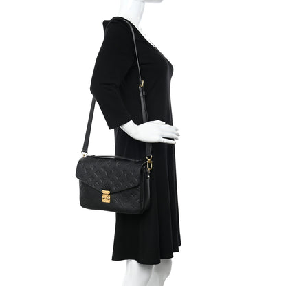 Louis Vuitton Empreinte Pochette Metis Black 2 of 13