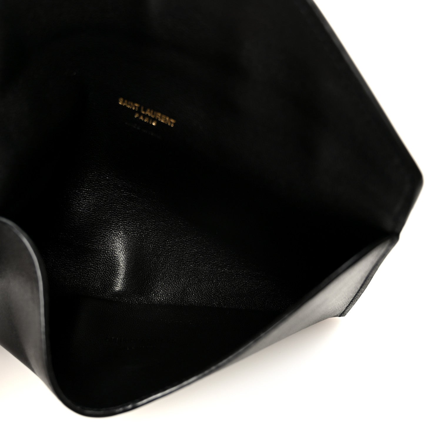 Saint Laurent Lambskin Chevron Quilted Large Loulou Black 10 of 15