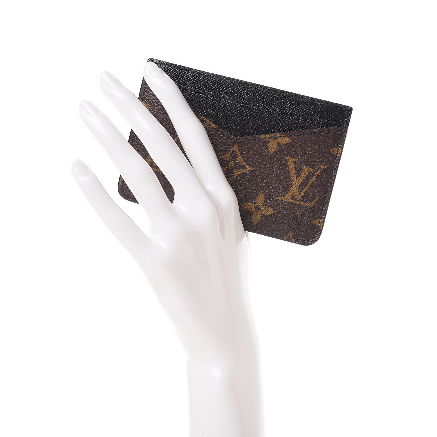 Louis Vuitton Monogram Macassar Neo Porte-Cartes Card Holder 2 of 8