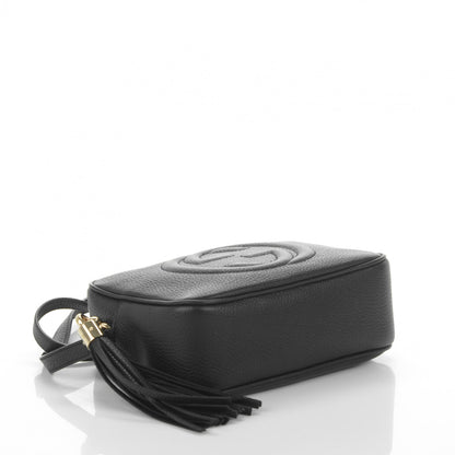 Gucci Pebbled Calfskin Small Soho Disco Bag Black 4 of 7