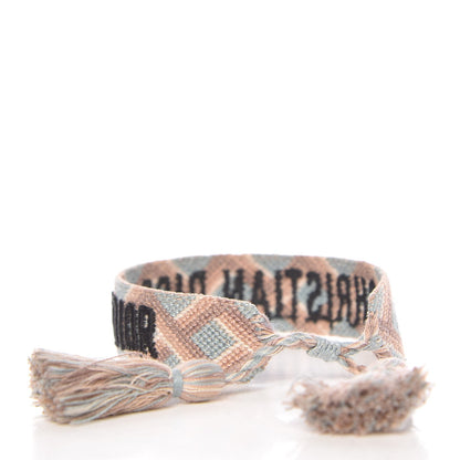 Christian Dior Woven Cotton J'Adior Friendship Bracelet Set 5 of 8