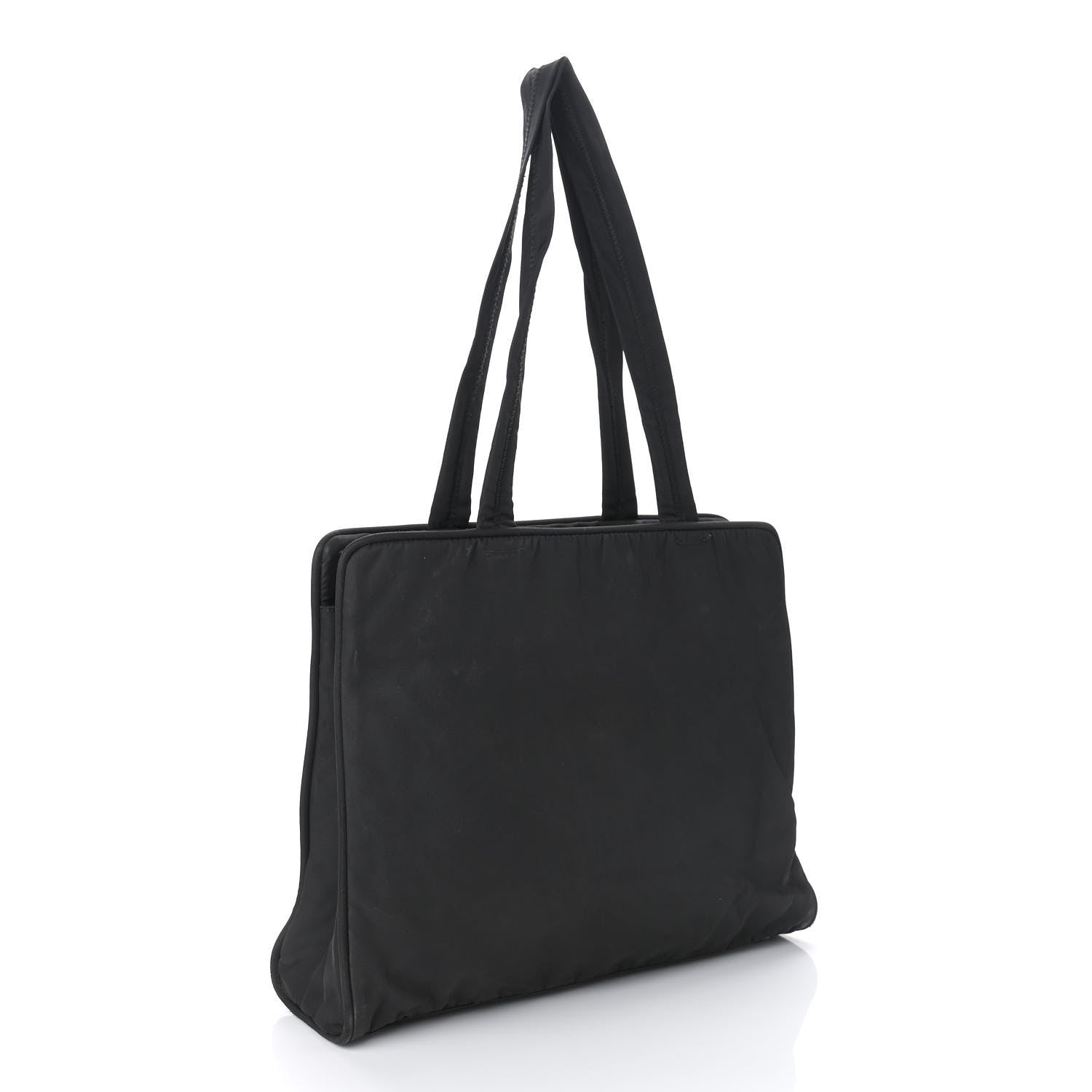 Prada Tessuto Nylon Tote Black 3 of 14