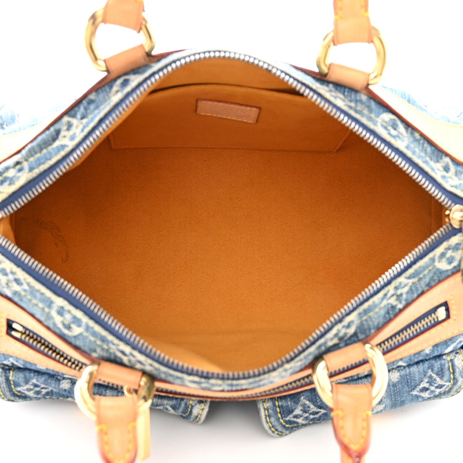 Louis Vuitton Monogram Denim Neo Speedy Blue 5 of 22