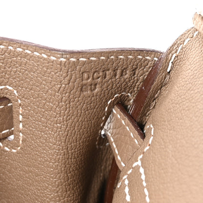 Hermes Togo Birkin 25 Etoupe 7 of 10