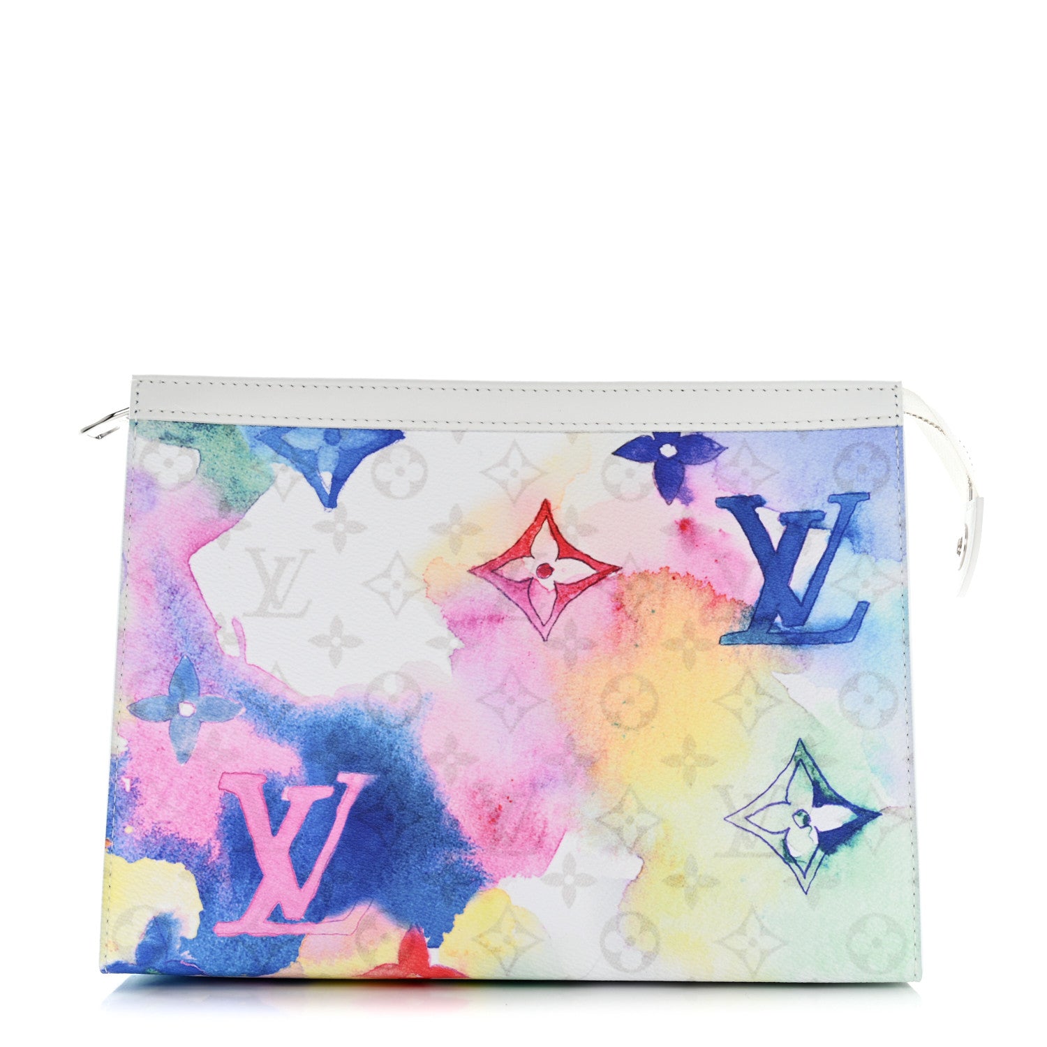Louis Vuitton Monogram Watercolor Pochette Voyage MM Multicolor 1 of 8