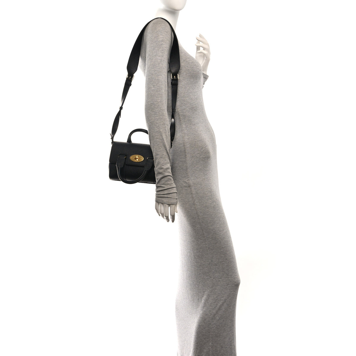 Small Classic Grain Mini Bayswater Black