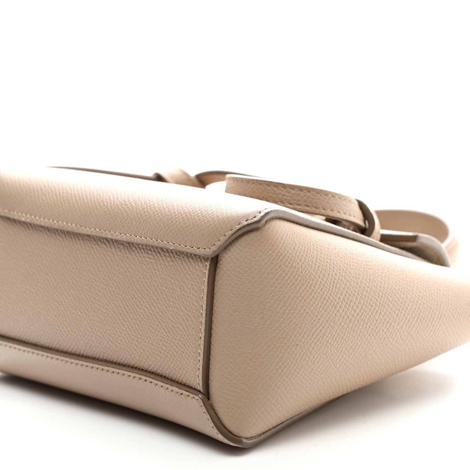 Celine Grained Calfskin Pico Belt Bag Light Taupe 9 of 11