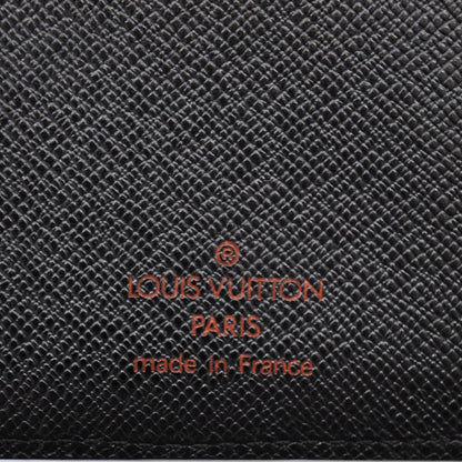 Louis Vuitton Epi Medium Ring Agenda Cover Black 6 of 7