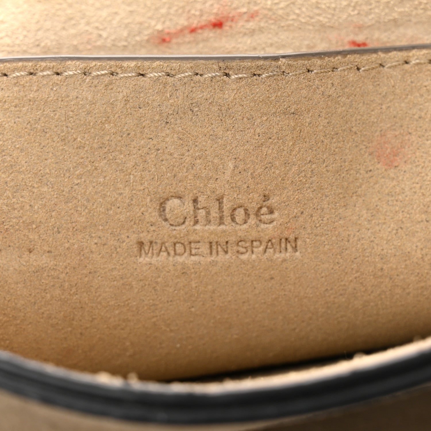 Chloe Suede Calfskin Small Faye Shoulder Bag Black 6 of 15